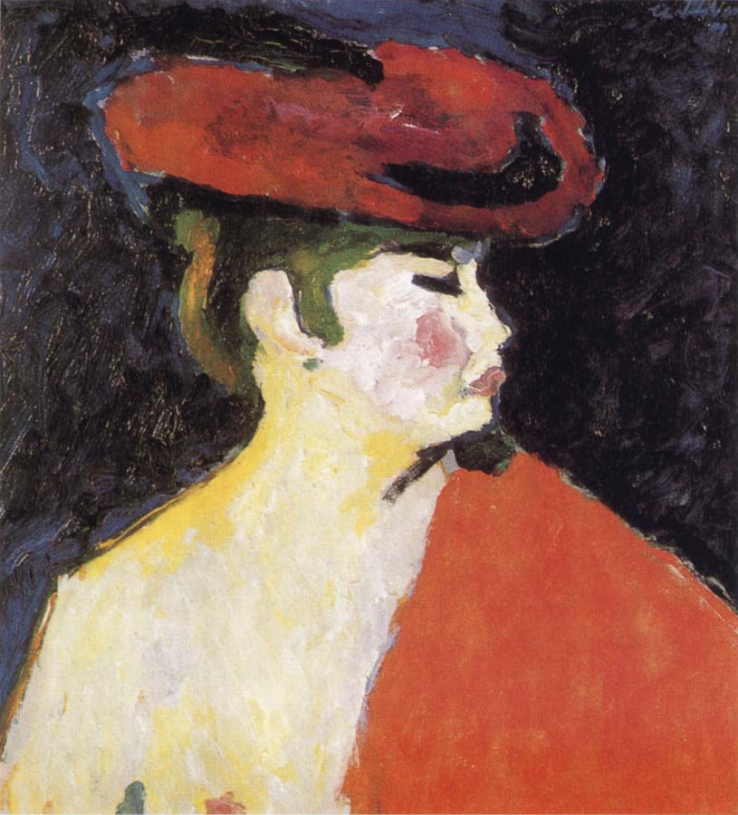 Alexei Jawlensky The Red Shawl